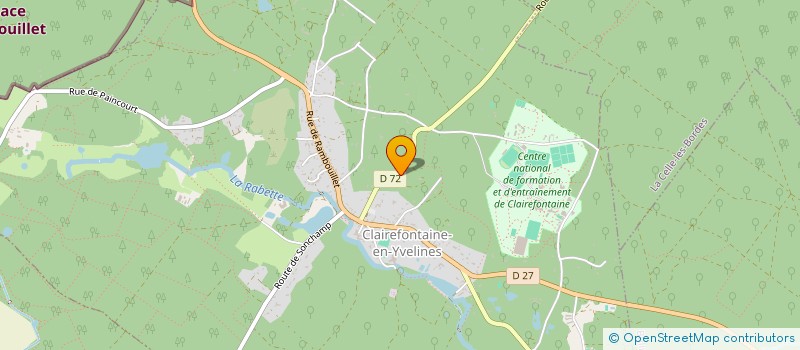 localisation de l'entreprise CLEMORIANCE  CLAIREFONTAINE-EN-YVELINES