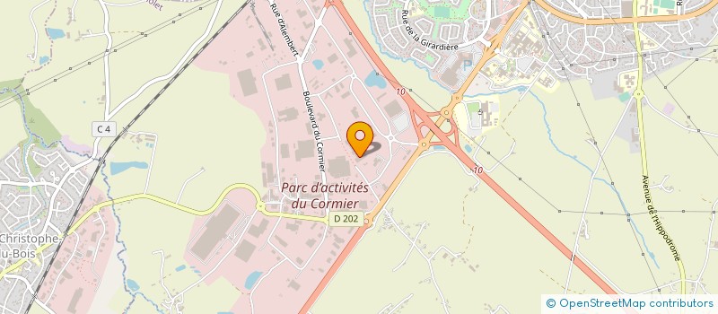 localisation de l'entreprise CLEMOT ENVIRONNEMENT à CHOLET