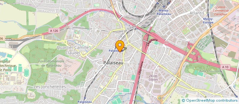 localisation de l'entreprise CLEMP à PALAISEAU