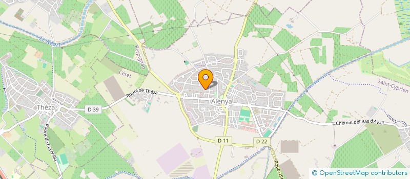 localisation de l'entreprise CLEMPO2  ALENYA