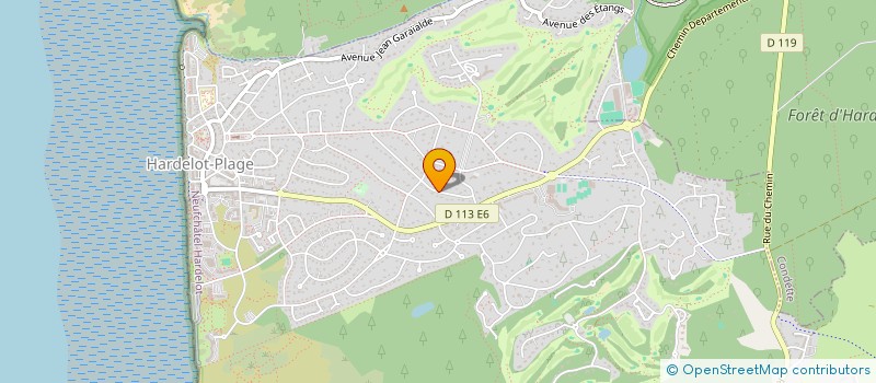 localisation de l'entreprise CLEMS  NEUFCHATEL-HARDELOT