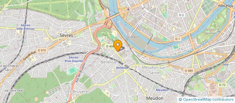 localisation de l'entreprise CLEMSA à MEUDON