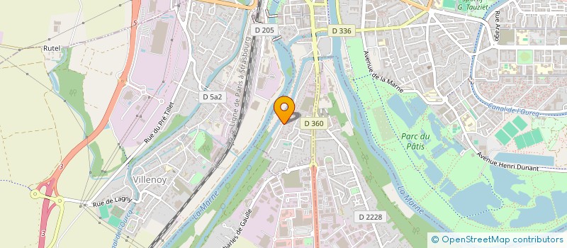 localisation de l'entreprise CLEMSSINS  MEAUX