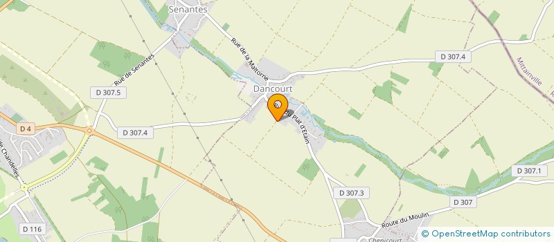 localisation de l'entreprise CLEMSY ENR à SENANTES