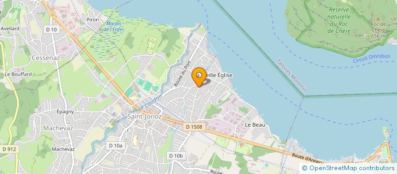 localisation de l'entreprise CLEMWIN  SAINT-JORIOZ