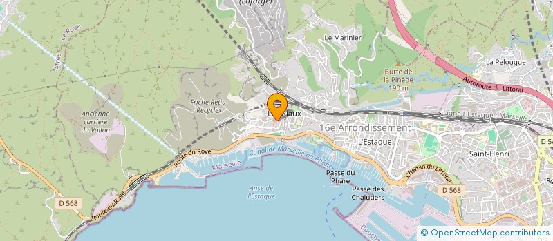 localisation de l'entreprise CLEMY à MARSEILLE 16EME