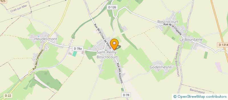 localisation de l'entreprise CLEMY  SAINT-REMY-BOSCROCOURT