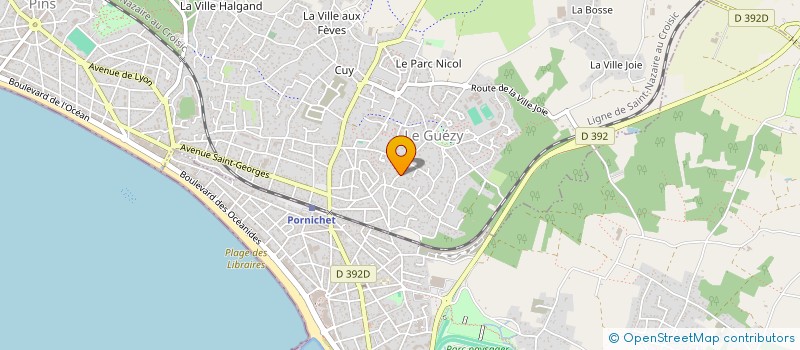 localisation de l'entreprise CLEMY'S à LA BAULE-ESCOUBLAC