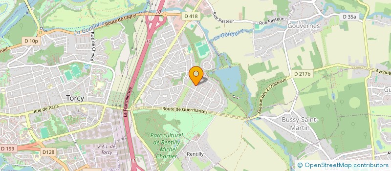 localisation de l'entreprise CLENAF  SAINT-THIBAULT-DES-VIGNES