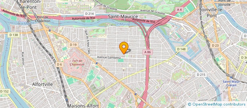 localisation de l'entreprise CLENAROS  MAISONS-ALFORT