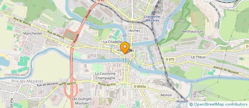 localisation de l'entreprise CLENASIVAL PRO à CHARLEVILLE-MEZIERES