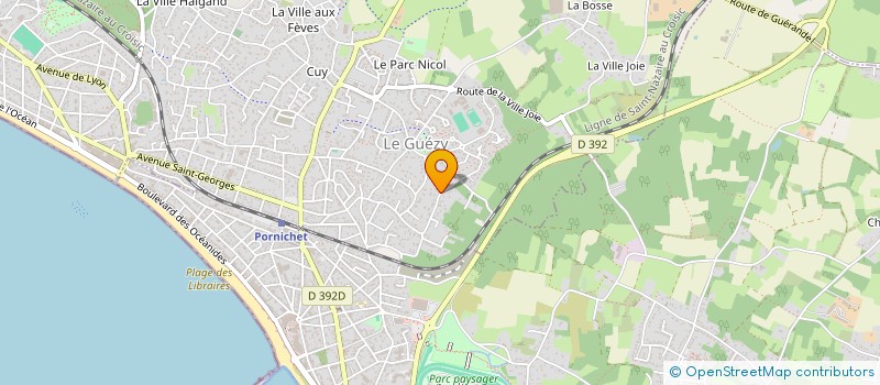 localisation de l'entreprise CLENICOLAS à LA BAULE-ESCOUBLAC