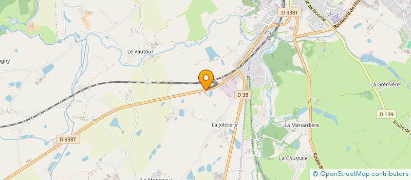 localisation de l'entreprise CLENJUES  BRESSUIRE