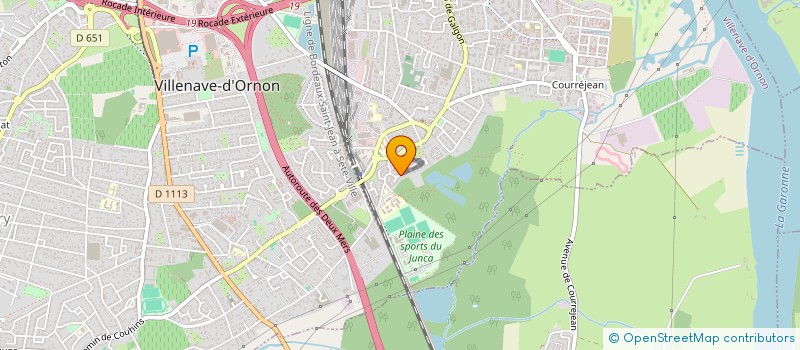 localisation de l'entreprise CLENO  VILLENAVE-D'ORNON