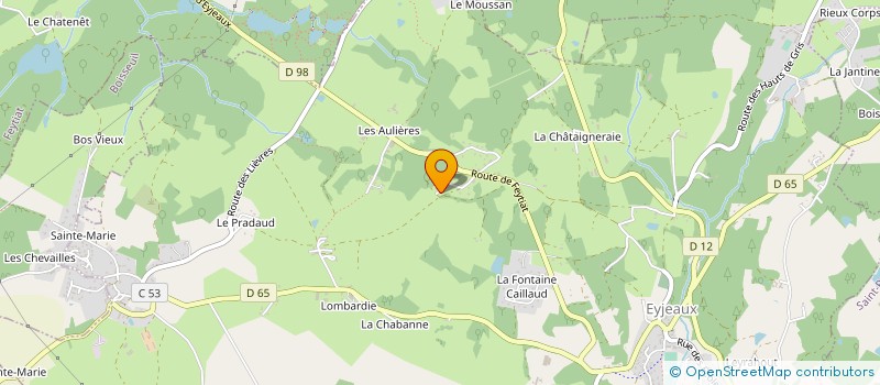 localisation de l'entreprise CLENOH à EYJEAUX