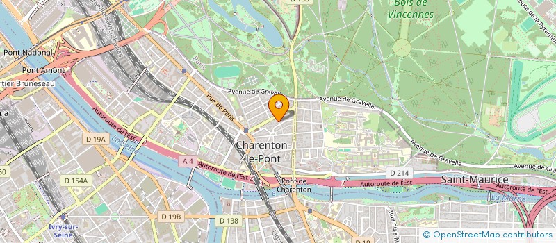 localisation de l'entreprise CLENS 3D à CHARENTON-LE-PONT