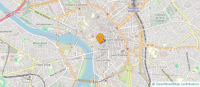 localisation de l'entreprise CLENS  TOULOUSE