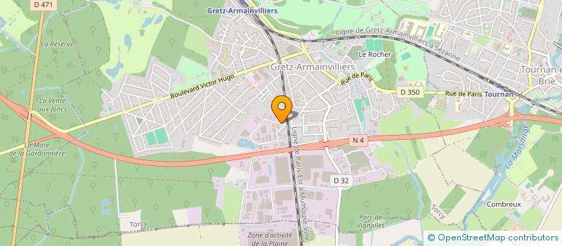 localisation de l'entreprise CLEO à GRETZ ARMAINVILLIERS