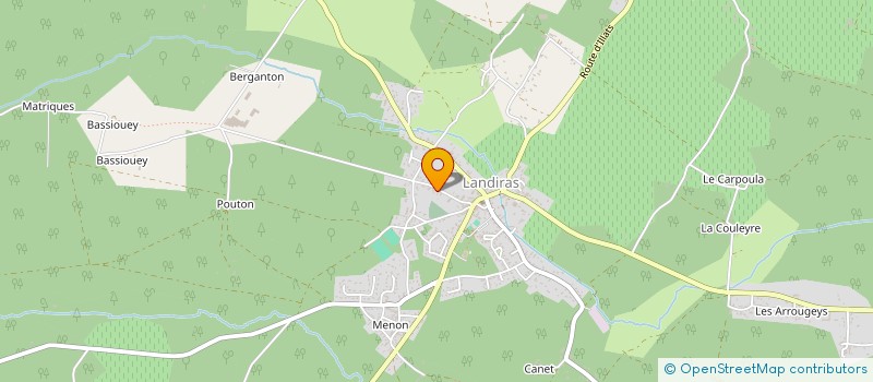 localisation de l'entreprise CLEO  LANDIRAS
