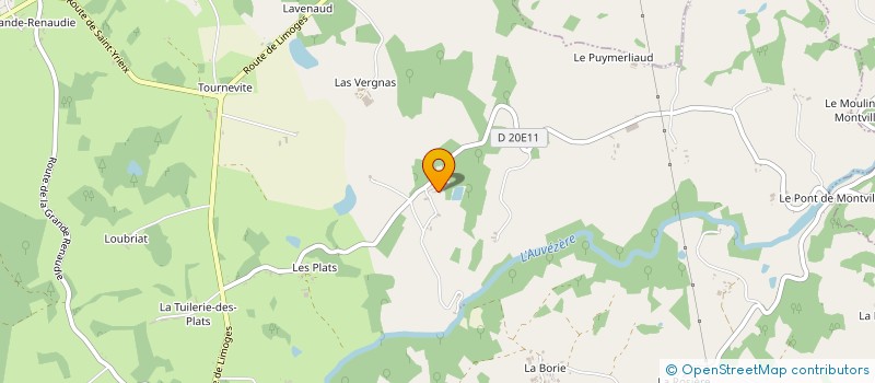 localisation de l'entreprise CLEO  LUBERSAC