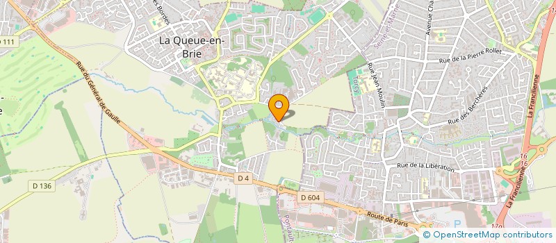 localisation de l'entreprise CLEO  LA QUEUE-EN-BRIE