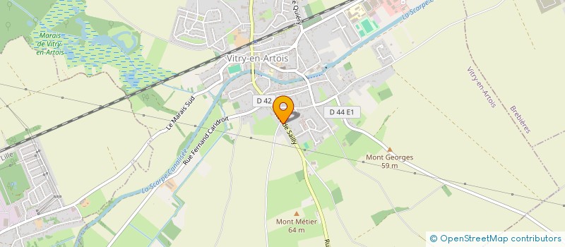 localisation de l'entreprise CLEO  TORTEQUESNE