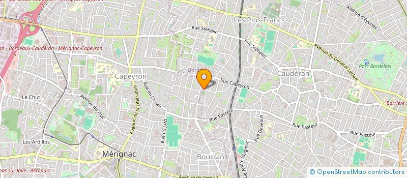 localisation de l'entreprise CLEO  BORDEAUX