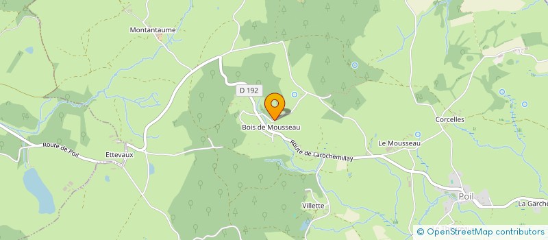 localisation de l'entreprise CLEO à POIL