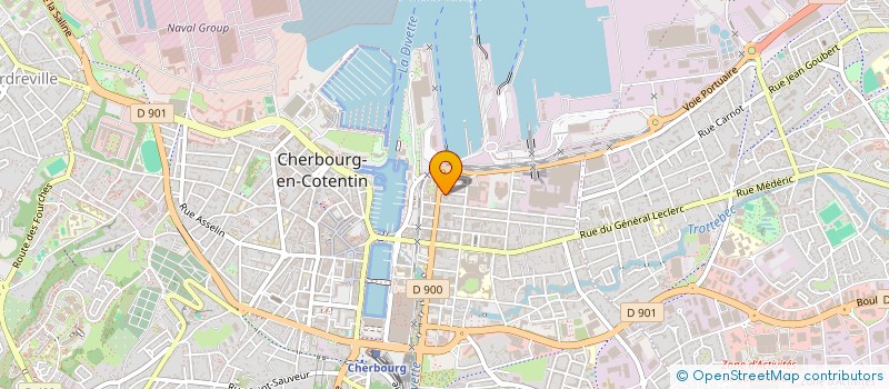 localisation de l'entreprise CLEO  CHERBOURG-EN-COTENTIN