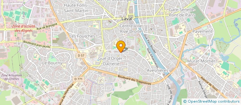 localisation de l'entreprise CLEO PR à LAVAL
