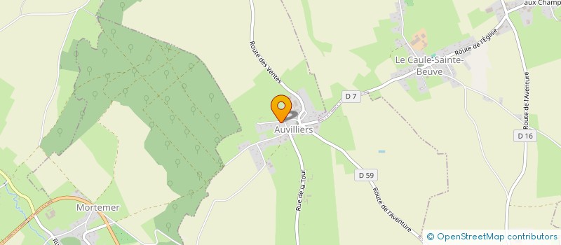 localisation de l'entreprise CLEOBURO  AUVILLIERS