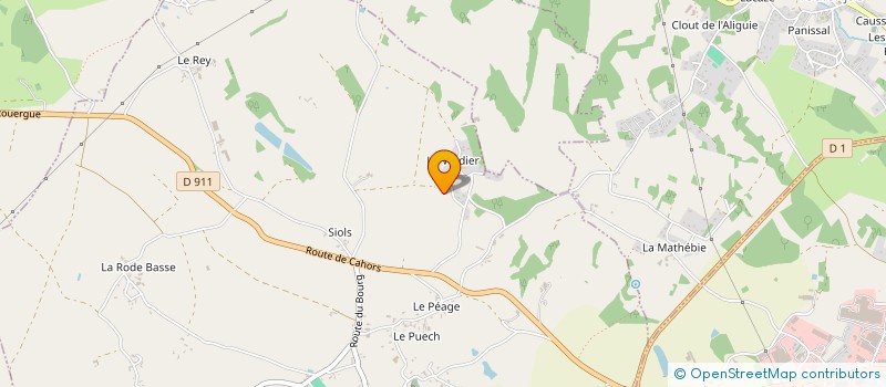 localisation de l'entreprise CLEOCLEM  SAVIGNAC