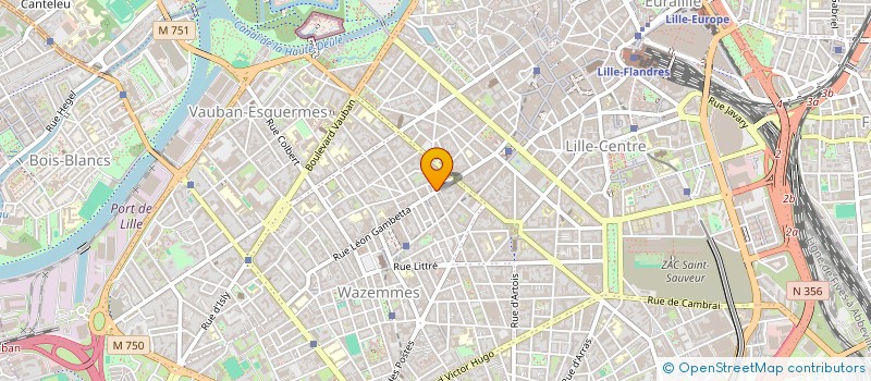 localisation de l'entreprise CLEODIM à LILLE