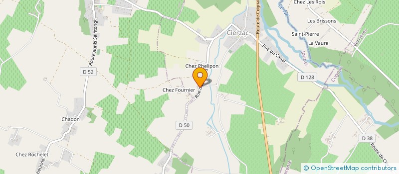 localisation de l'entreprise CLEOME  CIERZAC