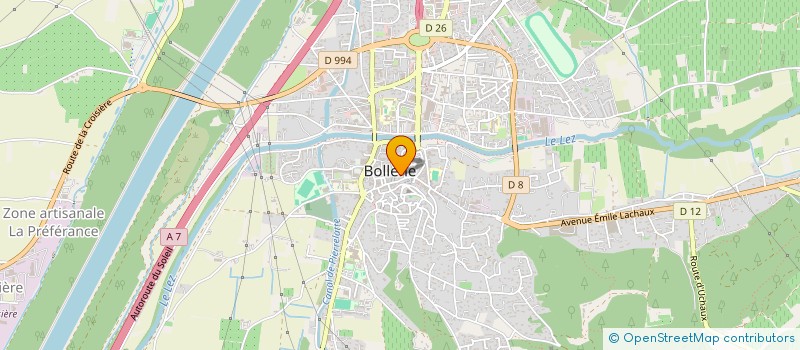 localisation de l'entreprise CLEOME SECURITE à BOLLENE
