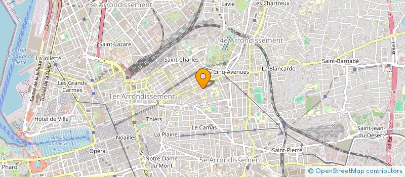localisation de l'entreprise CLEOMED à MARSEILLE