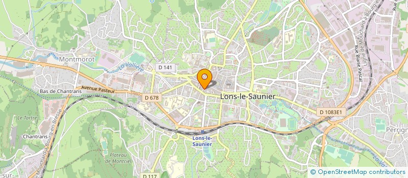 localisation de l'entreprise CLEOMELYA  LONS-LE-SAUNIER