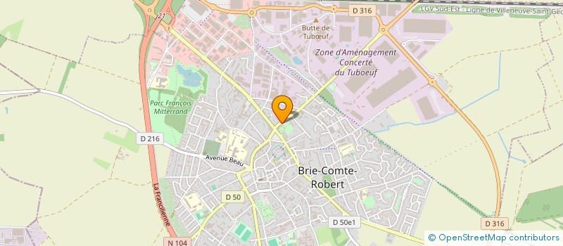 localisation de l'entreprise CLEOMEROCK  BRIE-COMTE-ROBERT