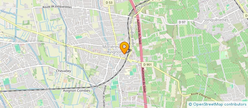 localisation de l'entreprise CLEON FRANCE INVESTISSEMENTS  ENTRAIGUES-SUR-LA-SORGUE