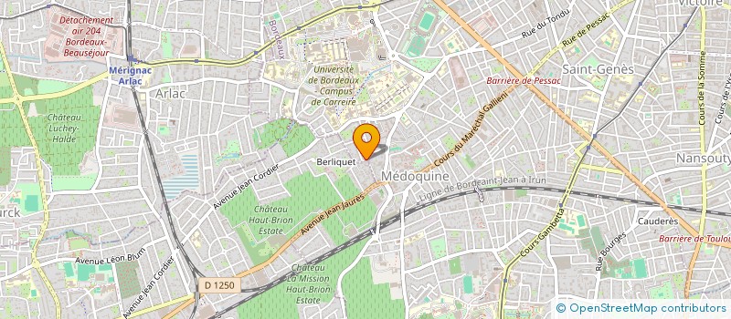 localisation de l'entreprise CLEONID  BORDEAUX