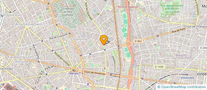 localisation de l'entreprise CLEOPATRA  PARIS