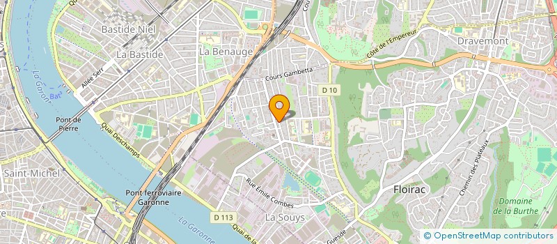 localisation de l'entreprise CLEOPATRA  FLOIRAC