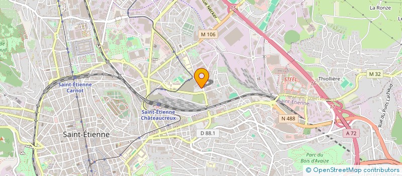 localisation de l'entreprise CLEOPATRA  SAINT-ETIENNE