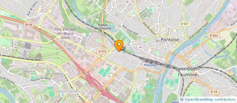 localisation de l'entreprise CLEOPATRE  PONTOISE