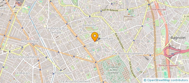 localisation de l'entreprise CLEOPATRE DECOR  PARIS