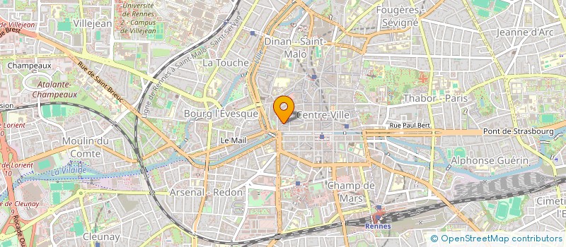 localisation de l'entreprise CLEOPE  RENNES