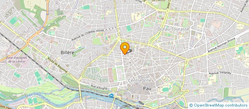 localisation de l'entreprise CLEOPHAS CTRE LIAISON ACTEURS SOLIDARITE à PAU
