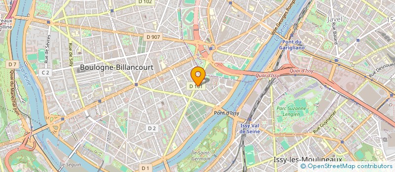 localisation de l'entreprise CLEOPHI à BOULOGNE-BILLANCOURT