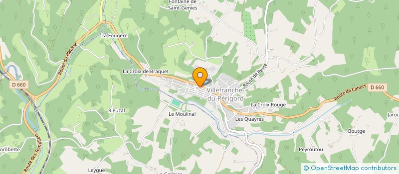 localisation de l'entreprise CLEOR à VILLEFRANCHE-DU-PERIGORD