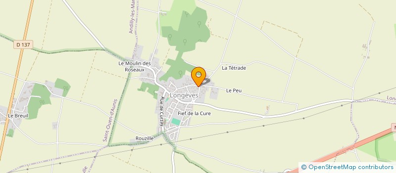 localisation de l'entreprise CLEOS  LONGEVES